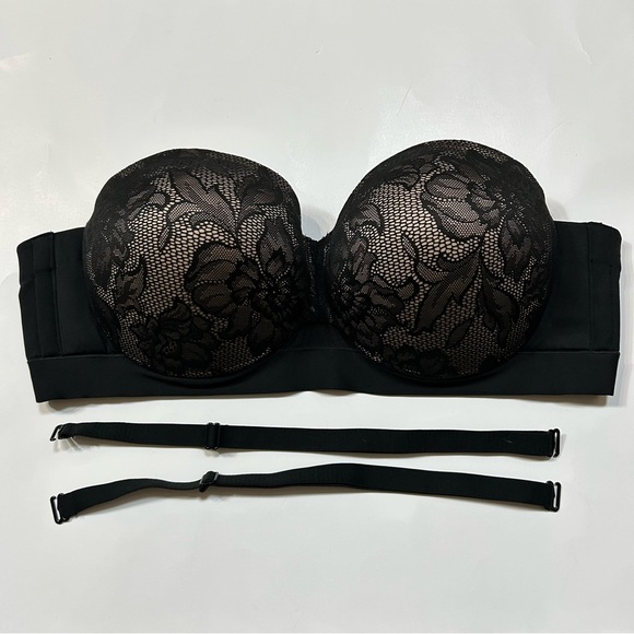 Cacique Comfort Bliss Lightly Lined Multi-Way Strapless Bra - 42C - Picture 2 of 12